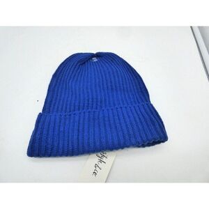 Style & Co Women's Solid Cuff Beanie, Blue